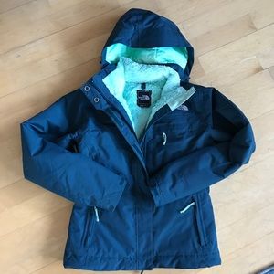 North Face womens waterproof insulated jacket